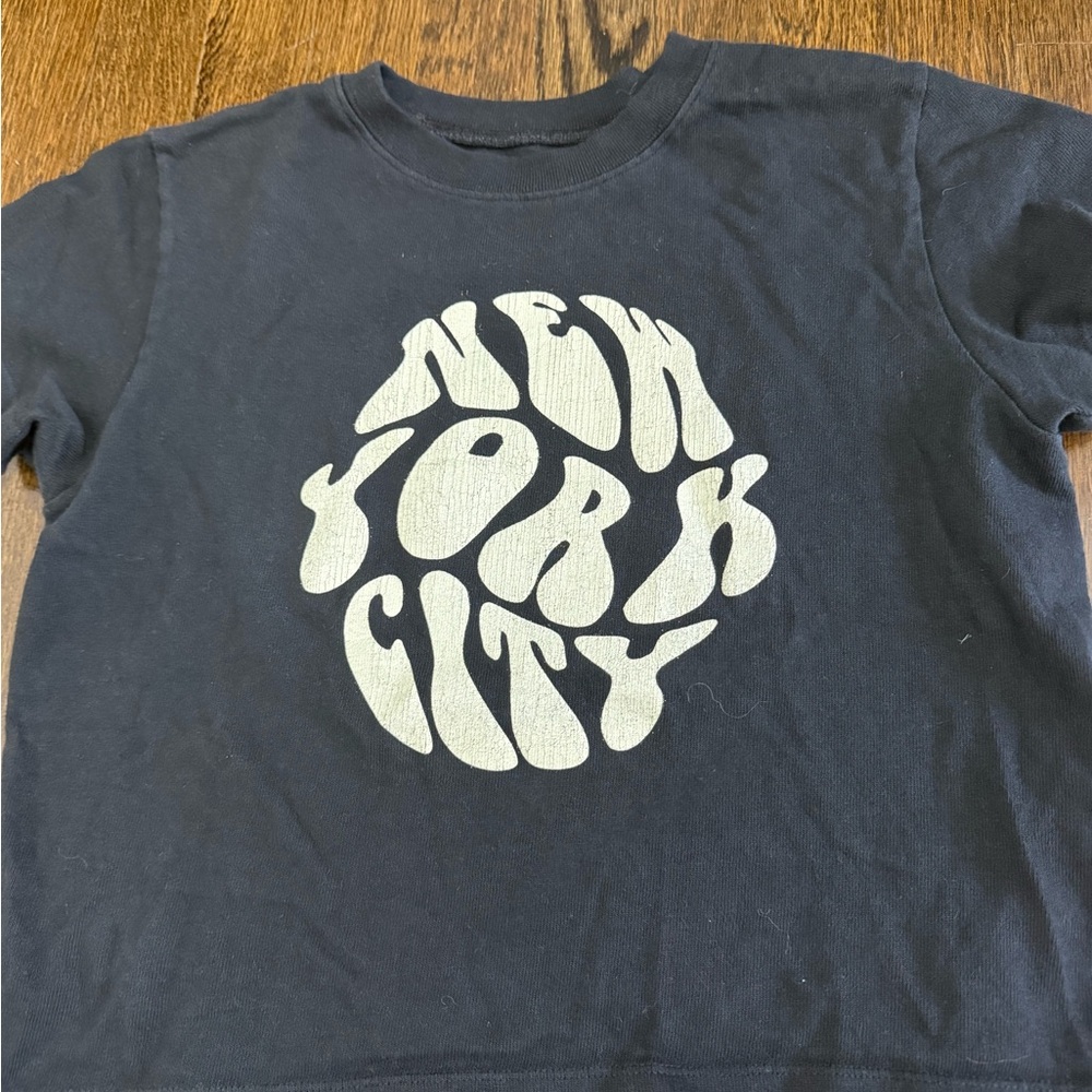 Kids New York City Graphic Tee - Black